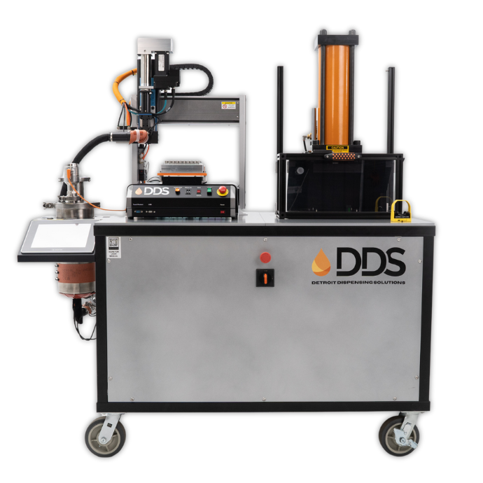 cfm-1800 automated vape cartridge filling and capping machine