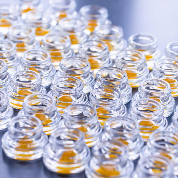 jars of cannabis concentrate