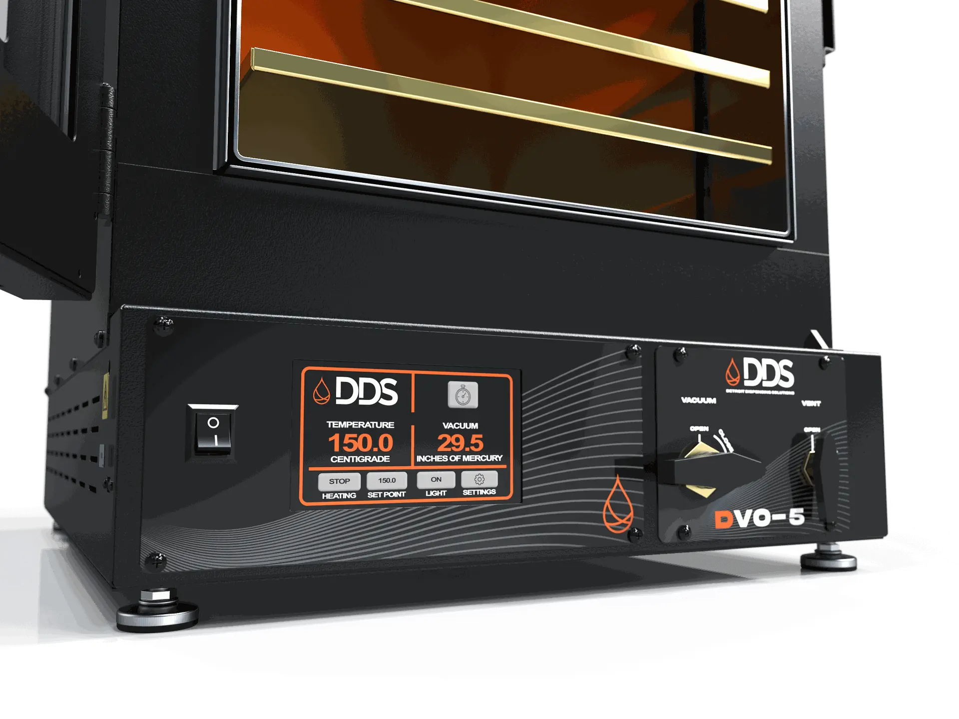 vacuum oven connections and accessories