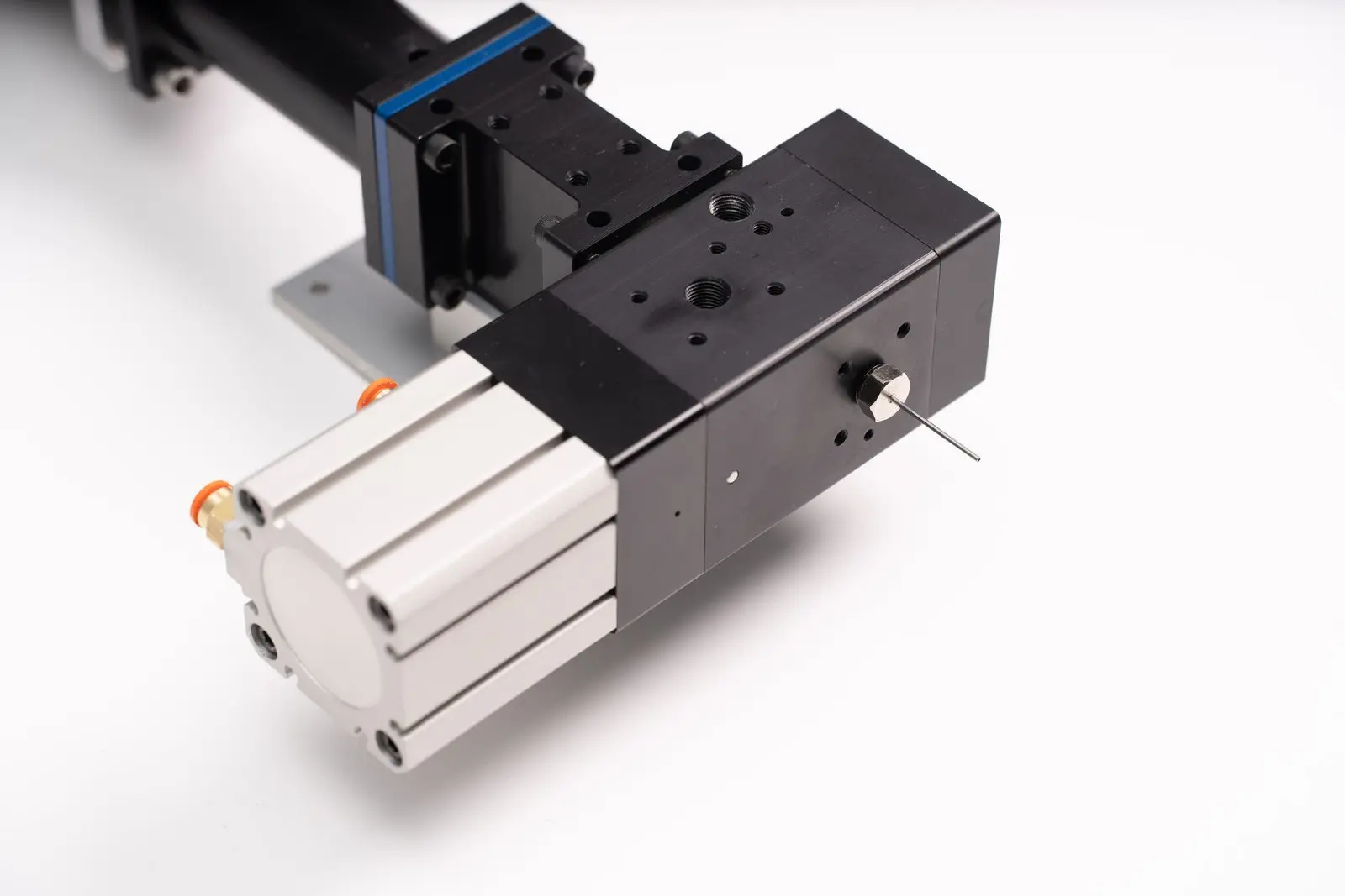 DDS dispense valve and actuator on white